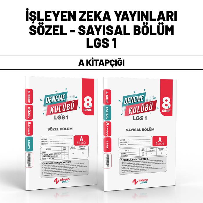 İŞLEYEN 08.SINIF DENEME KULÜBÜ SY/SZ 1-A -25-26